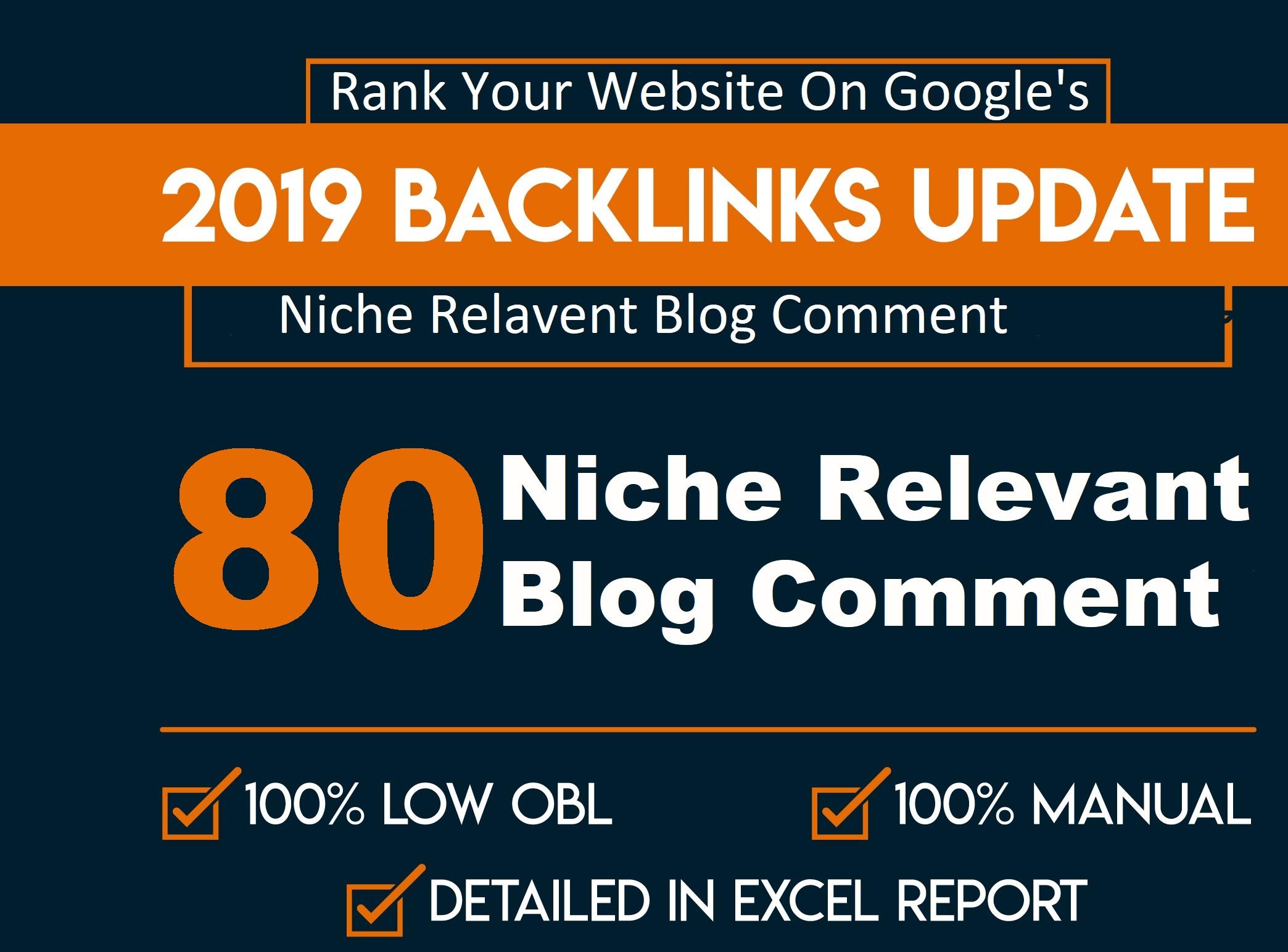 100 Percent Manual Backlinks Niche Relevant Blog Comm...