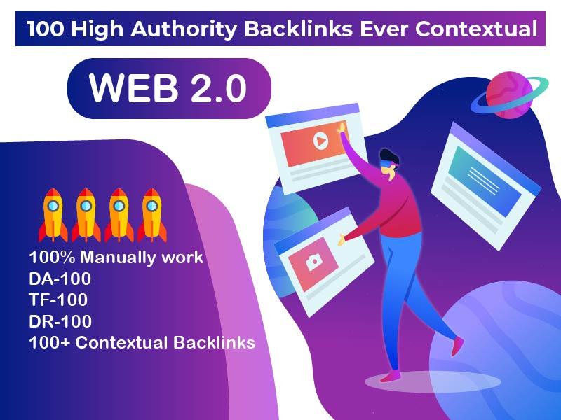 100 High Authority Backlinks Ever Contextual- Boost Y...