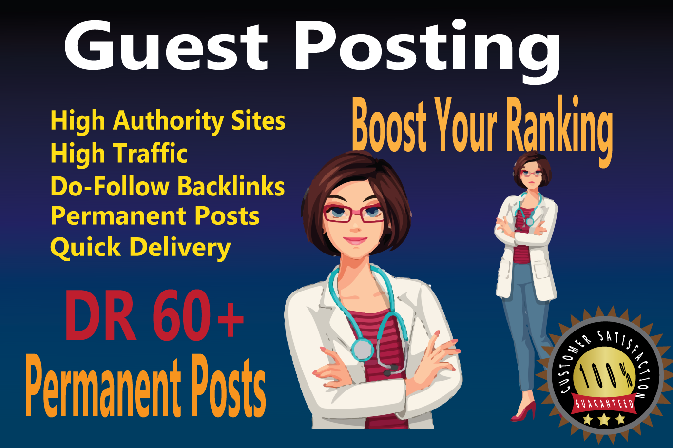 I will Publish your Guest Posting on high da 80 googl...