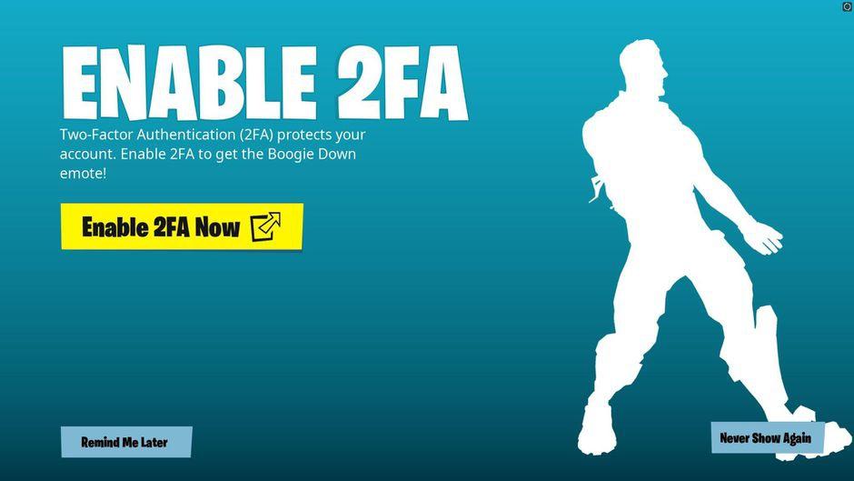 How to Enable Epic Games and Fortnite 2FA Two-Factor ...