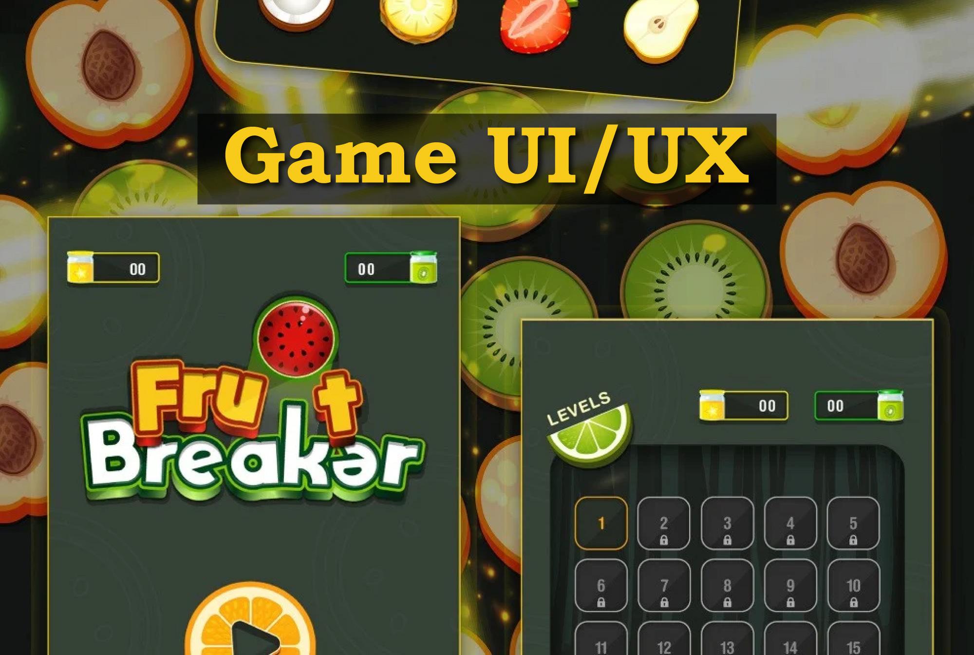 design attractive game UI UX, graphics, and gui for...