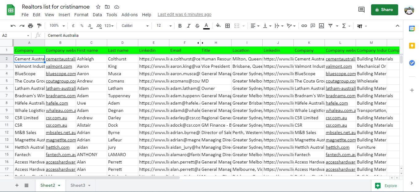 I will targeted b2b lead generation and build targete...