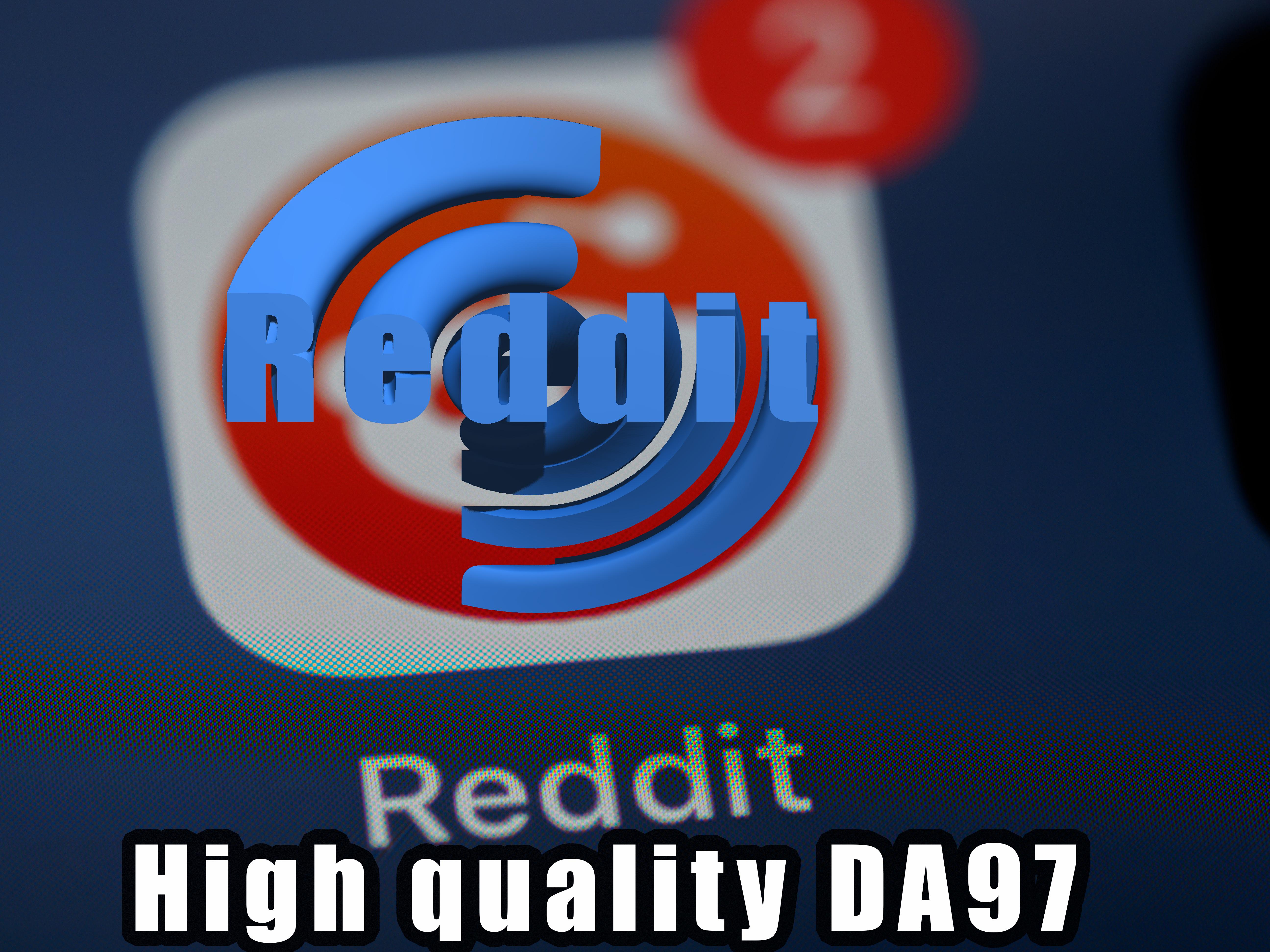 High quality DA97 60 High Quality Backlinks From Redd...