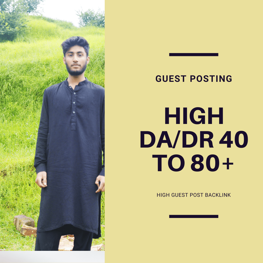 I will do high DA/DR Guest post to approved in google...