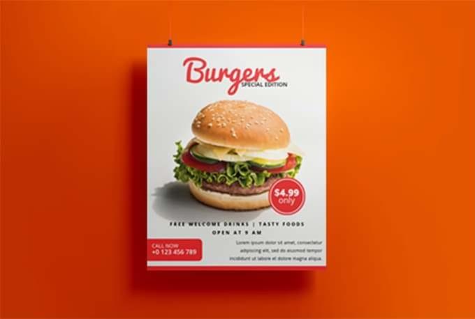 I will do creative flyer design and poster, broucher