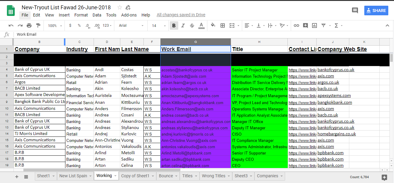 Data entry and Email Scrapping done at fastest delive...