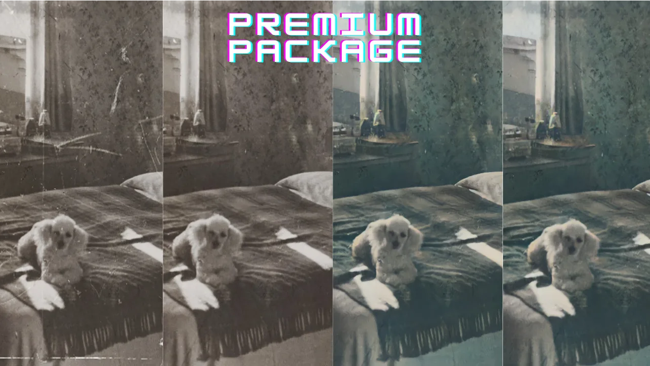 I will colorized edit and restore your cracked scratc...