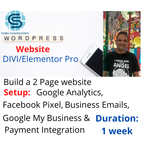 Build an interactive and responsive website with eith...