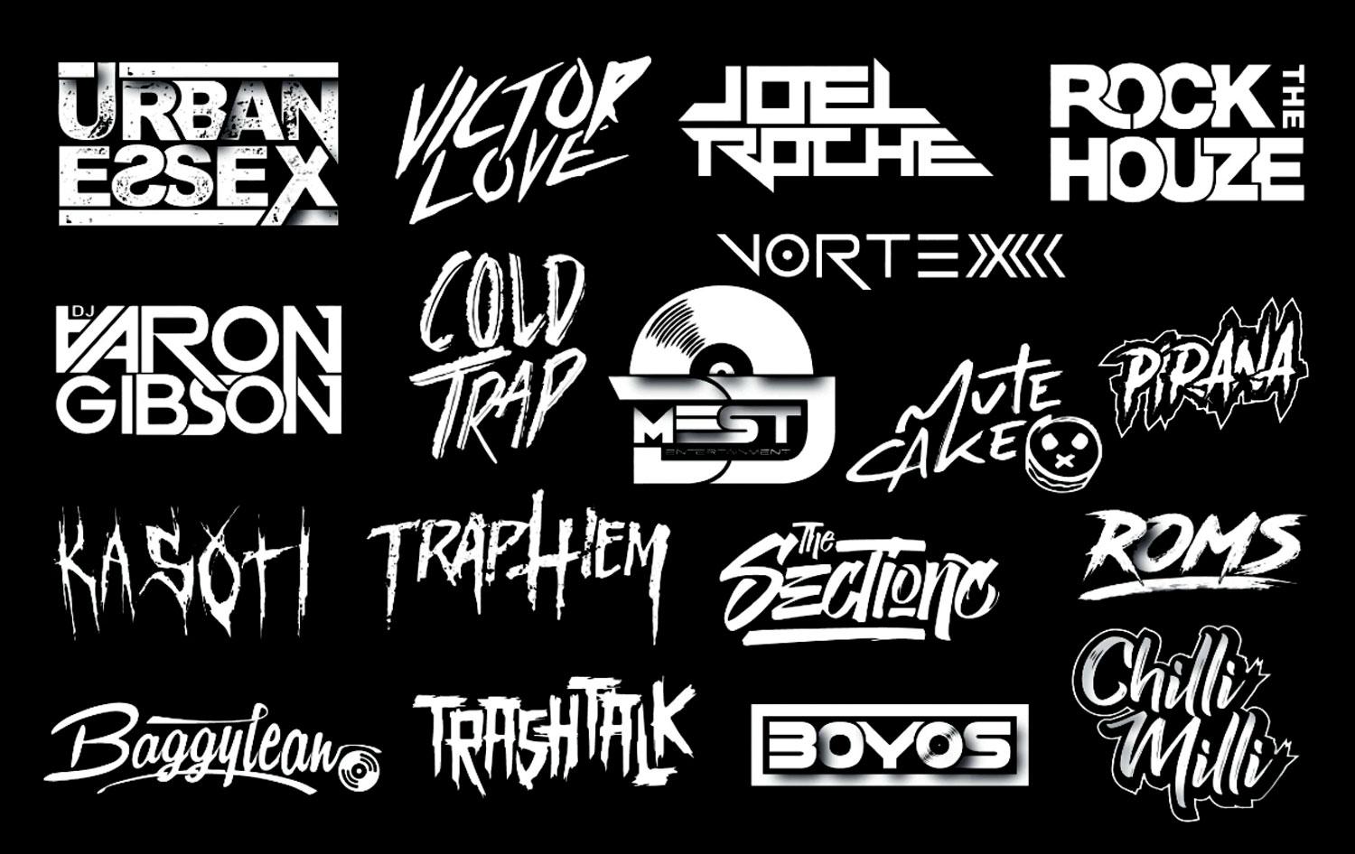 I will create a stunning dj logo, music producer