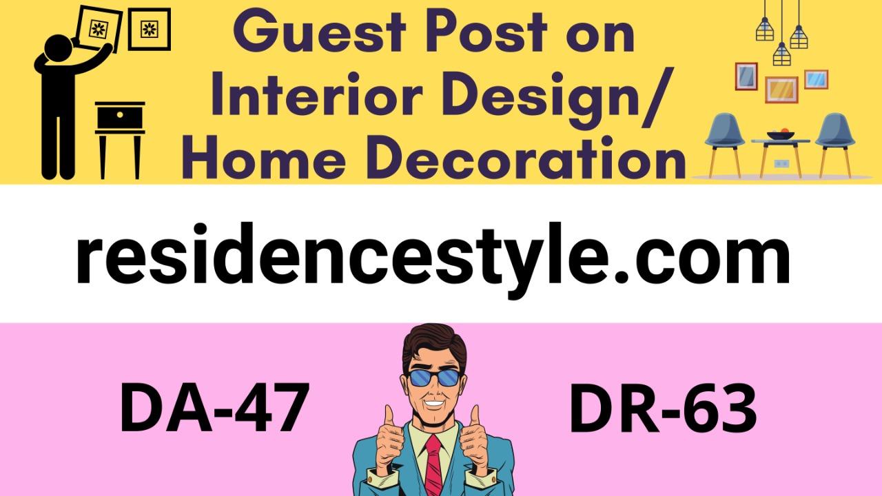 Get a guest post on Real home improvement Blog with D...
