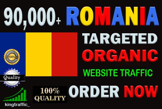 90,000 High Quality Romanian web visitors real target...