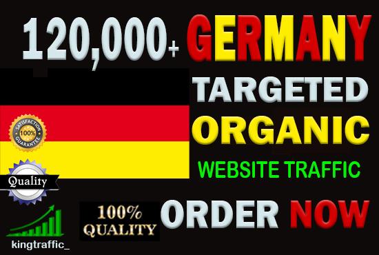 120,000 Active Quality German web visitors real targe...