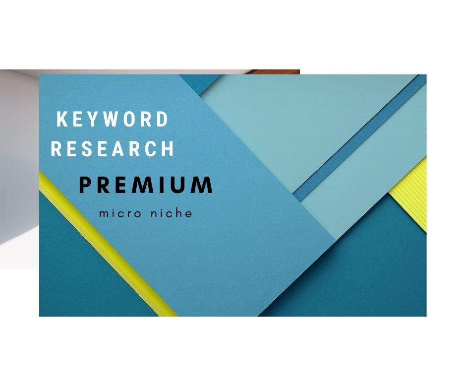 I will do long tail SEO keyword research and competit...