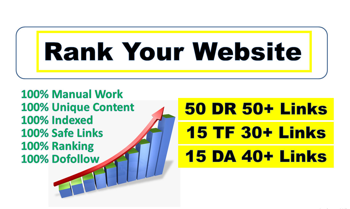I will give 70 high da permanent do follow backlinks ...