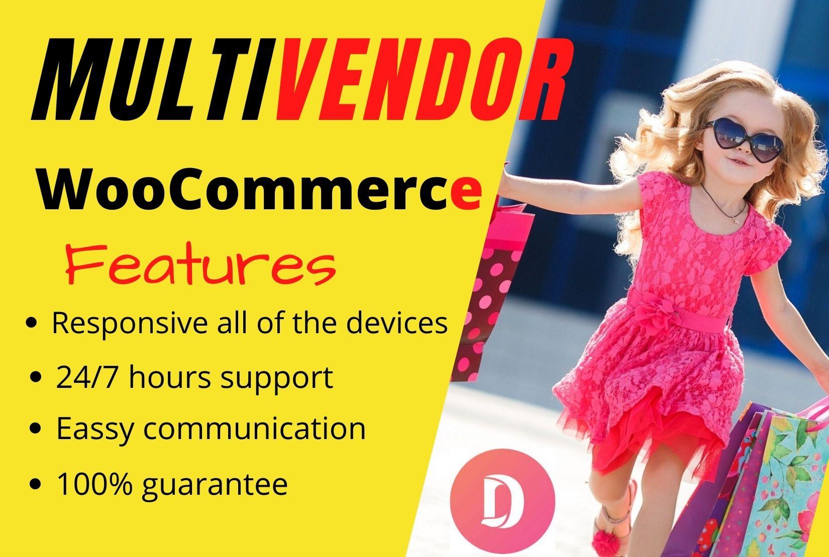 I will design a WordPress Multi Vendor eCommerce webs...