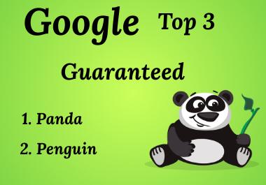 Create google top 3 Guaranteed