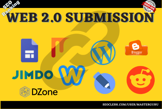 I Will Create 25 Web 2.0 backlinks For Huge Traffic O...