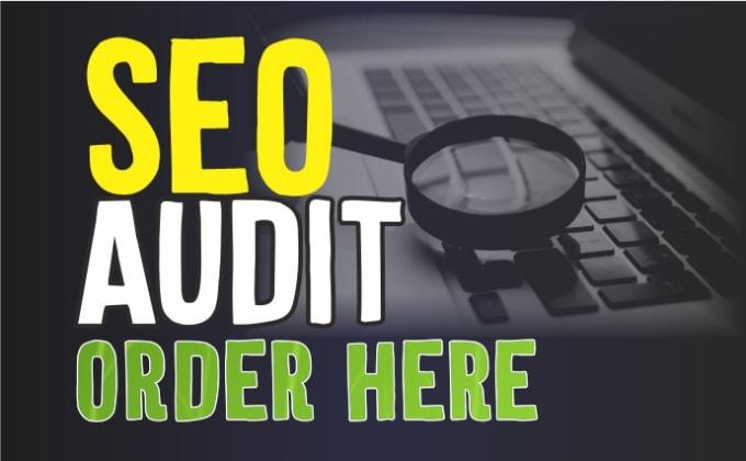 provide a professional SEO audit report and action pl...