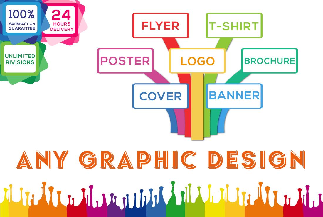I will do any graphic design, photoshop, and illust...