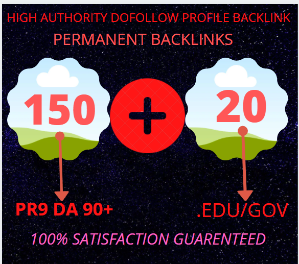 I Will Create Manually 150 PR9 and 20 EDU/GOV DoFollo...