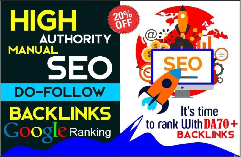I will build best 150+ high quality high da SEO dofol...