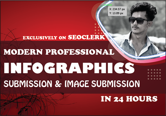 Make 50 manual infographic or image submission to top...