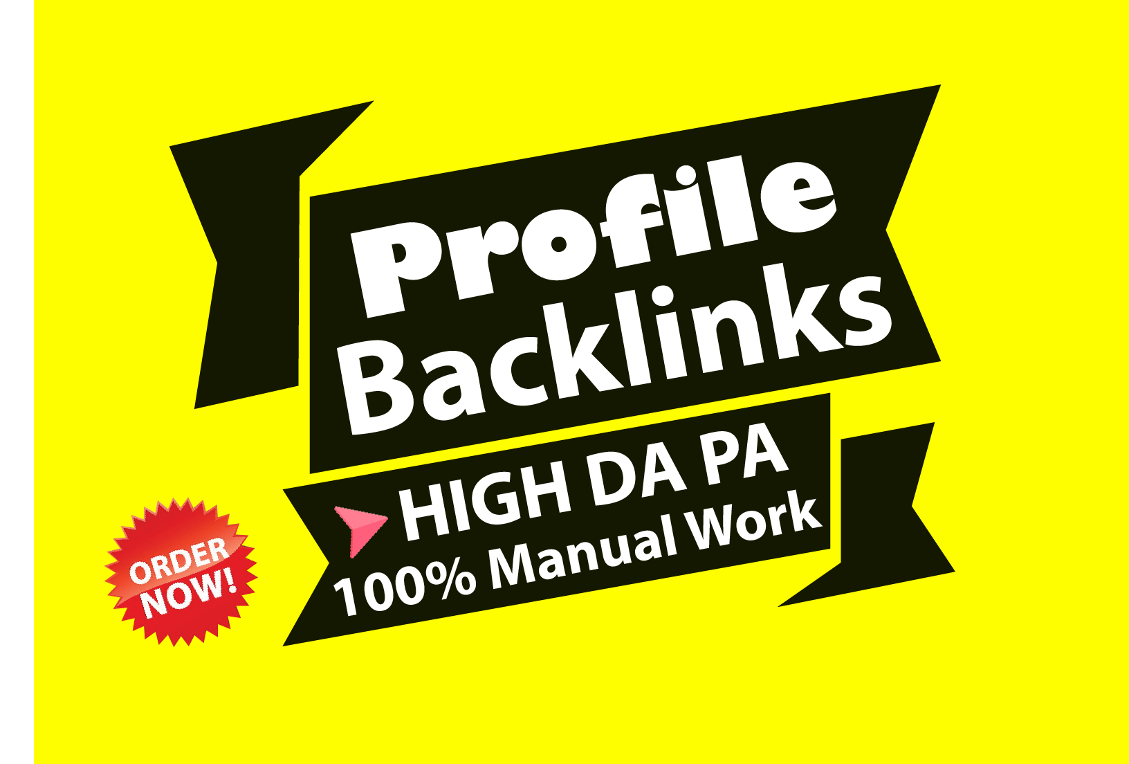 Manually Create 50 High Authority Profile Backlinks