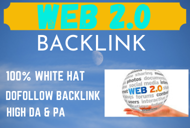 Get 15 Web 2.0 Blog Dofollow Backlinks On High Author...