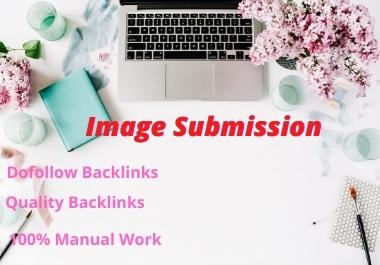 I will do 100 infographic or image submission for bac...