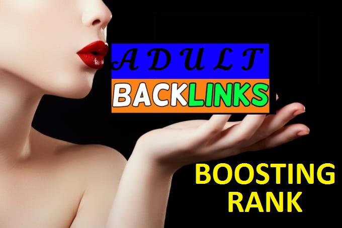 18+ adult service 250+ Dofollow Backlinks Up to pr9 f...