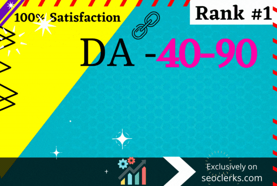 I will provide 100 PBN Permanent backlinks DA 40+ and...