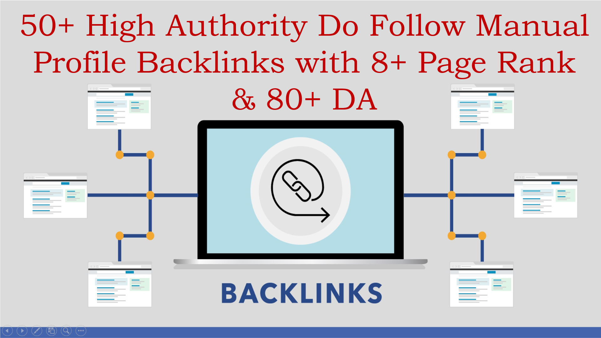 I'll create for you 50+ High Quality Do Follow Manual...