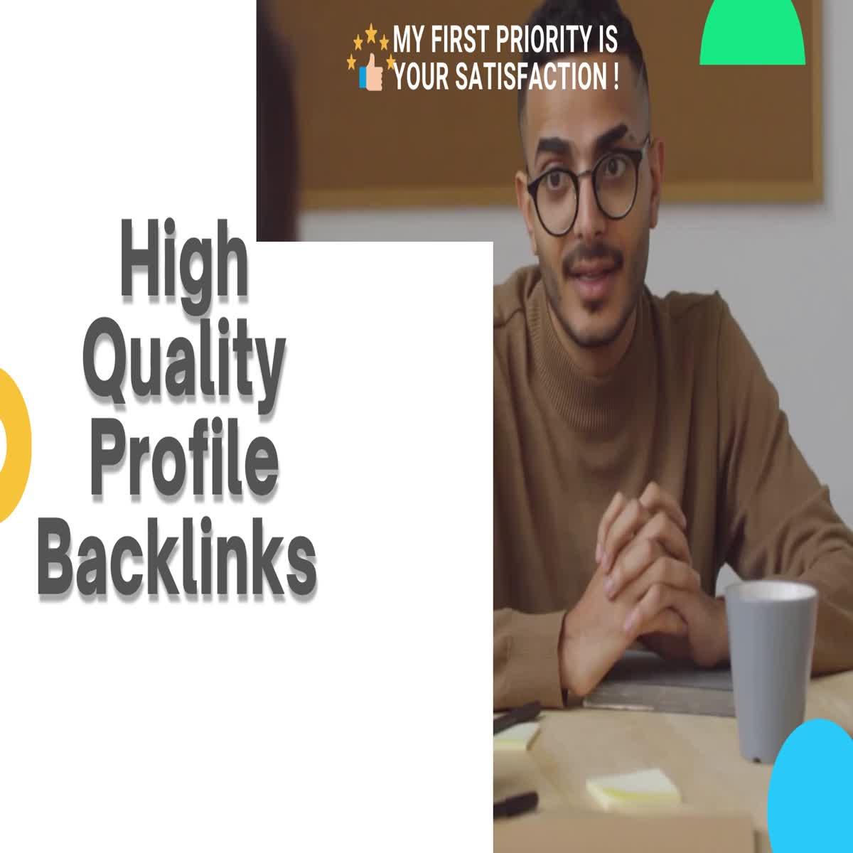 I will do manually 200 high quality Profile Creation ...