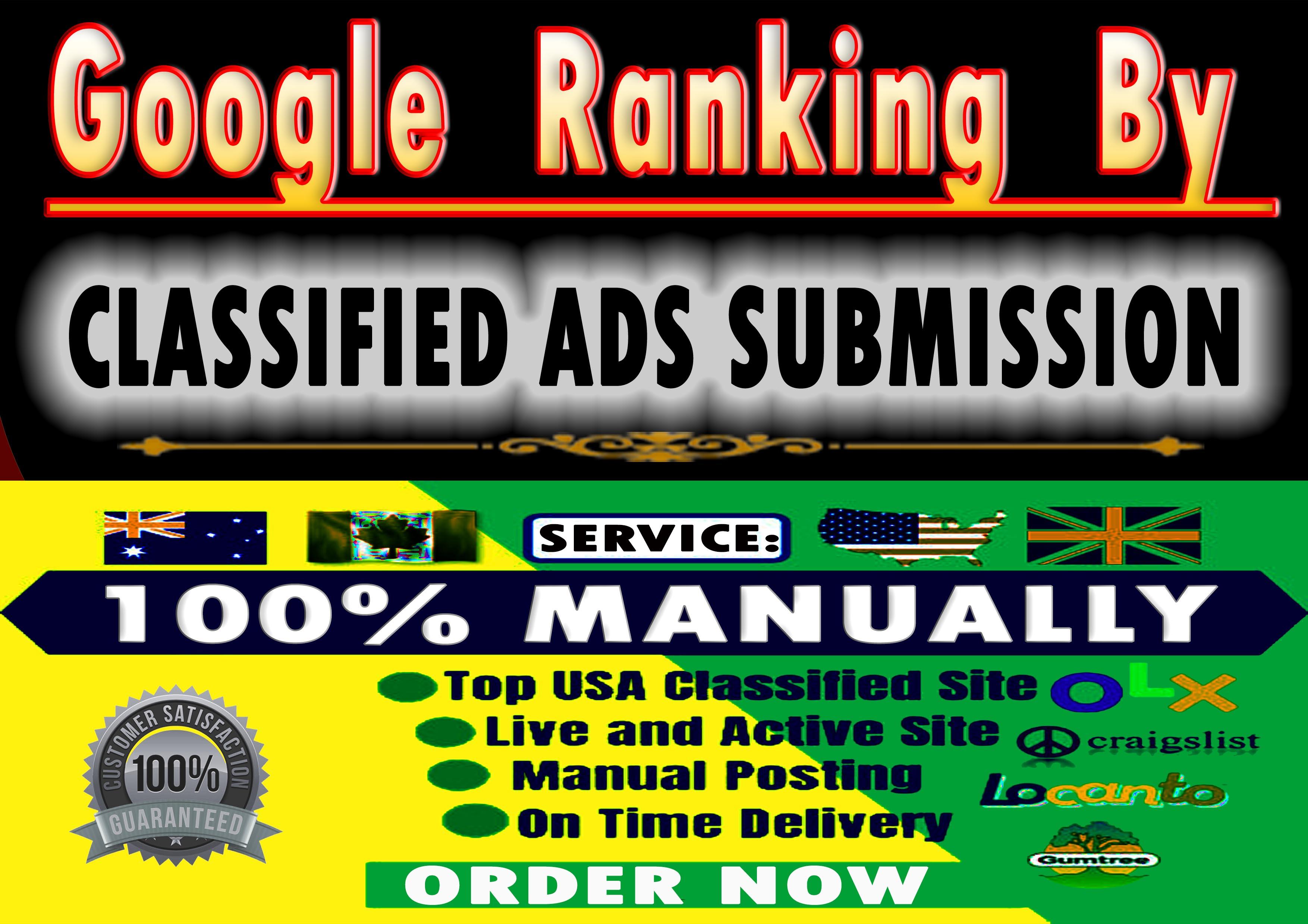I Will do 30 Classified Ads Posting For SEO Backlinks