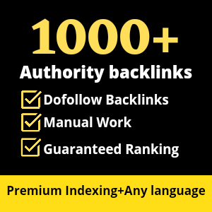 Build 1000 dofollow backlinks Safe Ranking Bulk Servi...