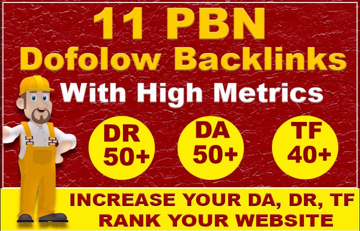 Build Permanent 11 High Authority Pbn Dofollow Seo Ba...