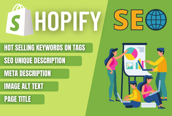 I will do complete SEO of shopify store to increase s...