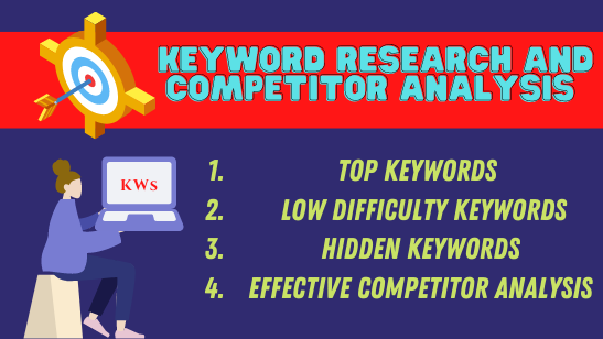I will Give you detailed keyword research and competi...