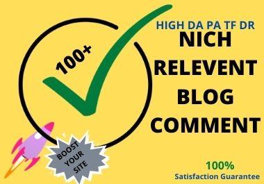 100+Dofollow Nich Relevent BLOG Comments for Your Sit...