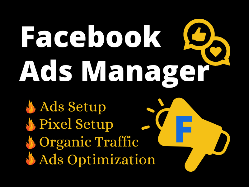 I will be your Facebook ads manager and promote faceb...