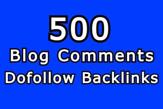 I will create 500 manual high quality dofollow backli...