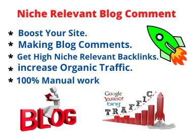 I will Provide You 30 Strong Unique Niche Relevant Bl...