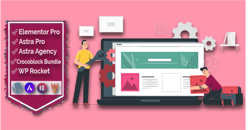 I will Install Elementor Pro and Astra Pro and Crocob...