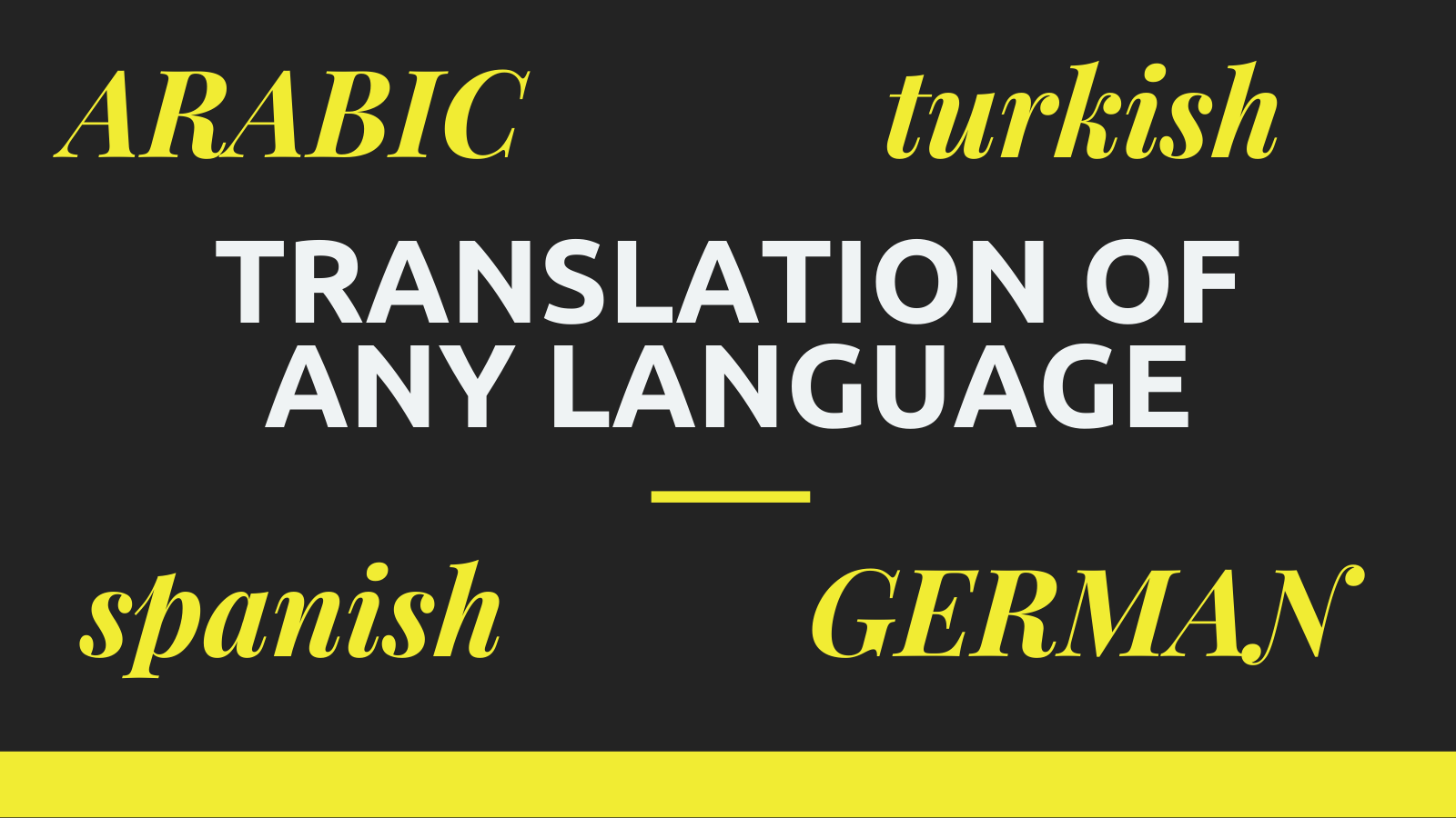 I will professionally translate your text or docs in ...