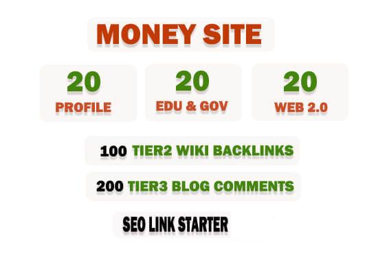 I will do google ranking SEO linkbuilding backlinks s...