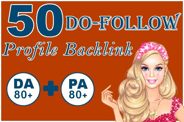 I Will Create 50 pr9 High Quality Profile Backlinks f...