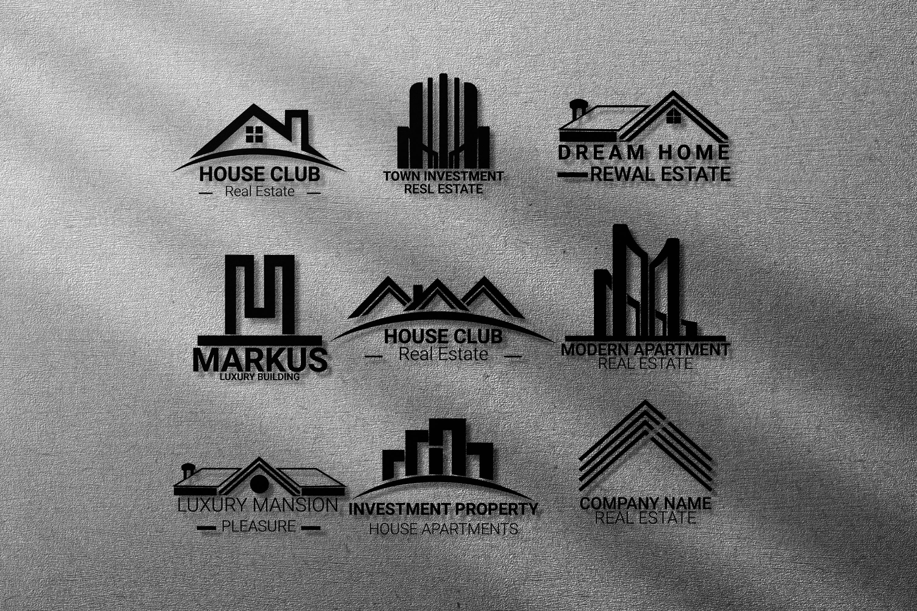 i am expert in unique real estate logo with branding ...