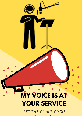 High end quality Voice over from a linguistics and En...