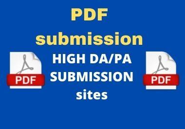 Submit 30 best PDF submission on document sharing sit...