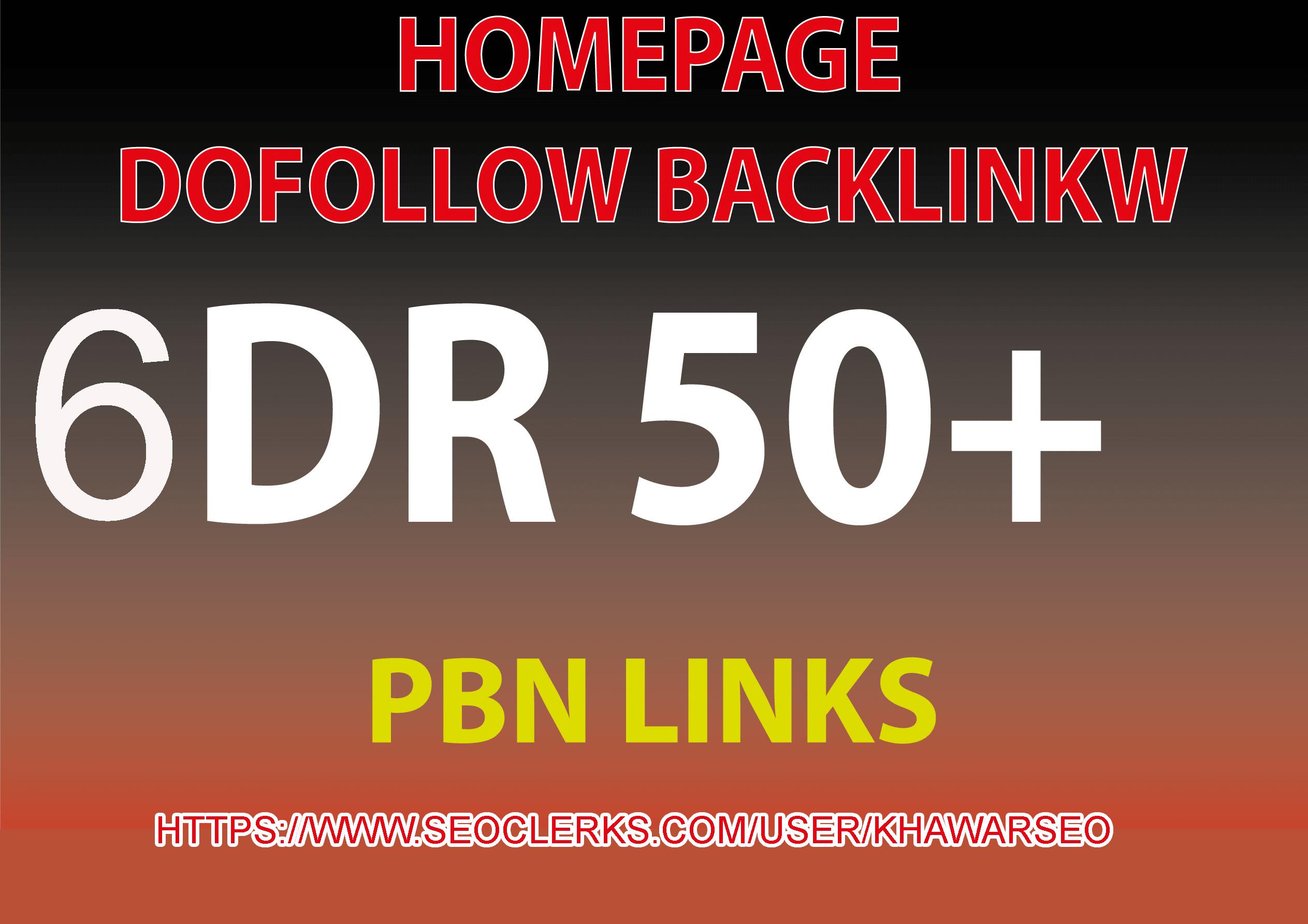 Build 6 High Quality PBN with DR 60+ Permanent Dofoll...